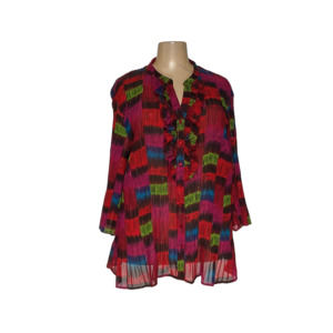 Vibrant Multicolor Women's Blouse